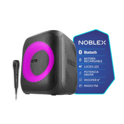 Parlante bluetooth NOBLEX PARTY SPEAKER TSN2000 2800W