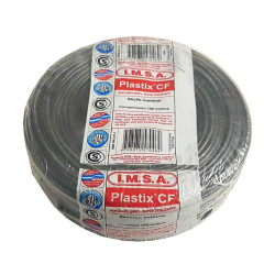 Cable unipolar IMSA 2,5mm2 rollo negro CLASE 5 IRAM 2183