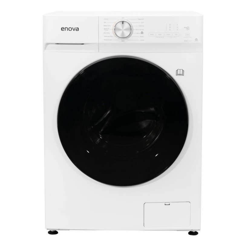 Lavasecarropas ENOVA LE10F10B invertir carga frontal 10/7kg 1500rpm blanco