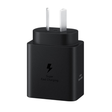Cargador original SAMSUNG EP-T4511NBSGAR 45W carga rápida negro sin cable