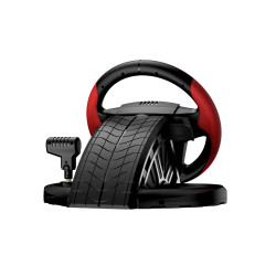 Volante GENIUS SPEEDMASTER 270° con Vibración Dual + Shifter y Pedales