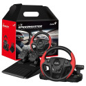 Volante GENIUS SPEEDMASTER 270° con Vibración Dual + Shifter y Pedales