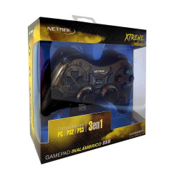 Joystick inalámbrico NETMAK NM-XTREME 3 en 1 USB