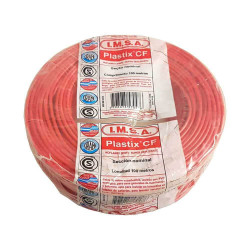 Cable unipolar IMSA 1,5mm2 rollo rojo CLASE 5 IRAM 2183