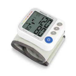 Tensiómetro digital de muñeca PHILCO 240 memorias apagado automático blanco