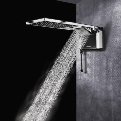 Ducha eléctrica LORENZETTI ACQUA DUO 6800W eléctronica cuadrada