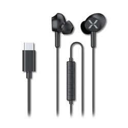 Auriculares NOBLEX 94HP06CB Sonido Hi-Fi USB-C Negro