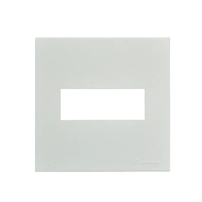 Tapa CAMBRE S.XXII 1 módulo blanco mignon