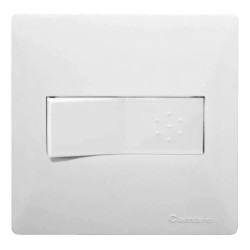 Tapa CAMBRE S.XXII 1 módulo blanco mignon