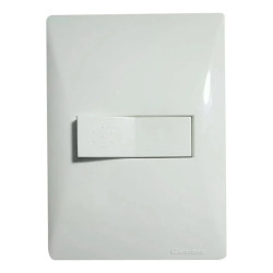 Tapa CAMBRE S.XXII 1 módulo blanco