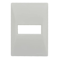 Tapa CAMBRE S.XXII 1 módulo blanco