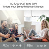Router Wi-Fi TP-LINK ARCHER C64 AC1200 MU-MIMO 4 Puertos