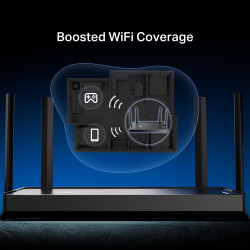 Router Wi-Fi 7 TP-LINK ARCHER BE230 BE3000 Alta Velocidad MU-MIMO 4 Puertos