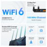 Router Wi-Fi 6 TP-LINK ARCHER AX55 PRO AX3000 Alta Velocidad MU-MIMO 4 Puertos EasyMesh