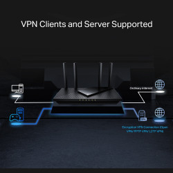 Router Wi-Fi 6 TP-LINK ARCHER AX55 PRO AX3000 Alta Velocidad MU-MIMO 4 Puertos EasyMesh