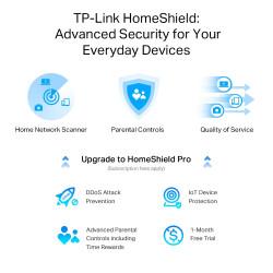 Router Wi-Fi 6 TP-LINK ARCHER AX55 PRO AX3000 Alta Velocidad MU-MIMO 4 Puertos EasyMesh