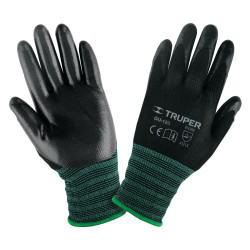 Guantes LUSQTOFF nylon con nitrilo talle grande