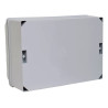 Caja pilar GENROD trifásico pvc 9 módulos IP65 tapa transparente