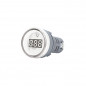 Mini voltímetro digital TBCin 22mm 80-500vca blanco