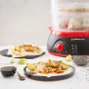 Vaporera ULTRACOMB VP-4603 8,5 litros 900W 3 Recipientes negro