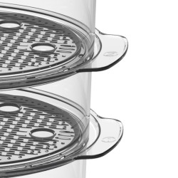 Vaporera ULTRACOMB VP-4603 8,5 litros 900W 3 Recipientes negro