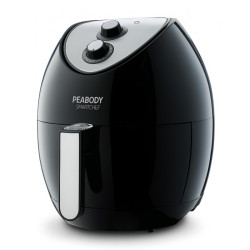 Freidora eléctrica PEABODY PE-AF605 3,2 Litros 1400W negra reacondicionado
