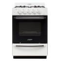 Cocina ESLABON DE LUJO EFM56NB2A Multigas 56cm 4 hornallas blanca