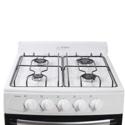 Cocina ESLABON DE LUJO EFM56NB2A Multigas 56cm 4 hornallas blanca