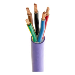 Rollo de cable subterraneo COBRHIL 4x1.5+1.5mm2 por metro IRAM 2183-NM247-3