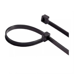 Precinto INTECK 150mmx3.6mm 18kgf negro por unidad