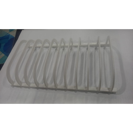Accesorio repuesto louver INDULAR FIUME plastico blanco
