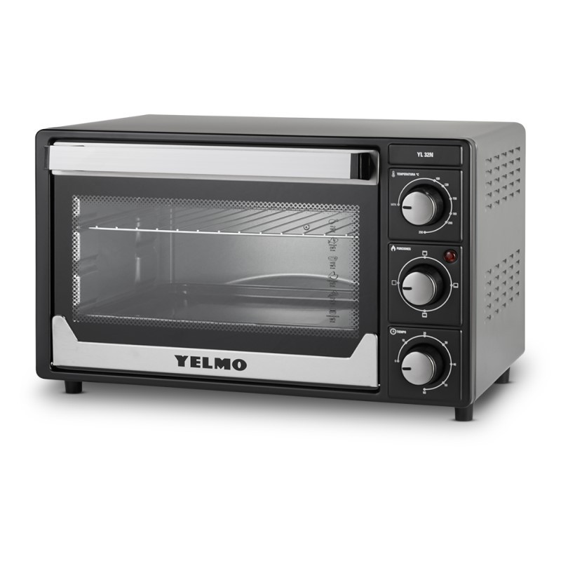 Horno eléctrico YELMO YL-32N 32 Litros 1500W negro