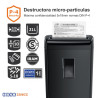 Destructora Trituradora de papel DASA 2208CC 21L