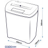 Destructora Trituradora de papel DASA 2205 13L