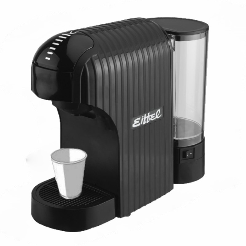 Cafetera Expresso EIFFEL E-255 multicápsula 800ml 1500W 19 bar negra
