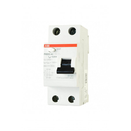 Disyuntor ABB FH202 Bipolar 40a 30ma