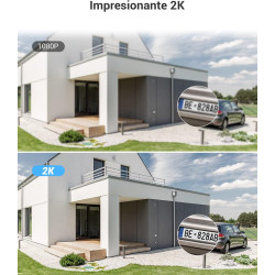 Videportero inteligente EZVIZ EP7 IP65 2K Wi-Fi Carga Solar