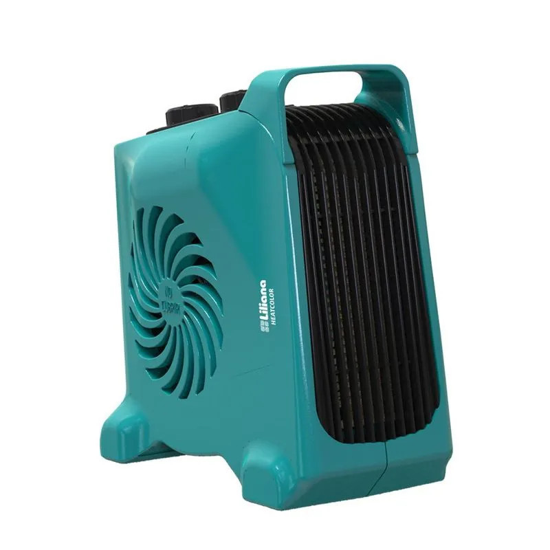 Caloventor LILIANA HEATCOLOR Vertical/horizontal 2000W verde Caloventor LILIANA HEATCOLOR Vertical/horizontal 2000W verde