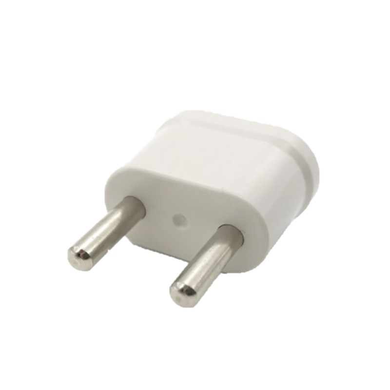 Ficha adaptadora MIG con salida perno redondo blanco