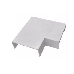 Curva plana SISTELECTRIC 20x10mm para cablecanal