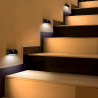 Aplique FERROLUX MONACO unidireccional para 1 luz G9 con raja negro