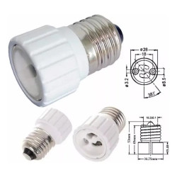 Adaptador MP portalámpara E14 a GU10