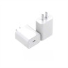 Cargador de pared APPLE 20W Carga Rápida original sin cable blanco