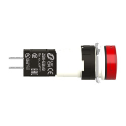 Piloto luminoso SCHNEIDER plástico,  16mm rojo led 24vac/dc