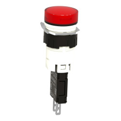 Piloto luminoso SCHNEIDER plástico,  16mm rojo led 24vac/dc