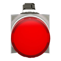 Piloto luminoso SCHNEIDER plástico,  16mm rojo led 24vac/dc