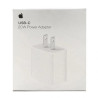 Cargador de pared APPLE 20W Carga Rápida original sin cable blanco