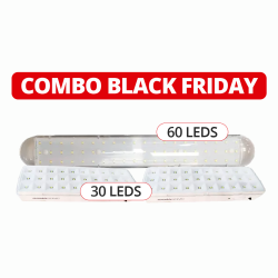 Pack de 3 luces de emergencia GAMASONIC 30-60LEDS