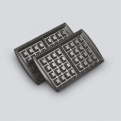Sandwichera ULTRACOMB SW2801 3 en 1 antiadherente 750W negra
