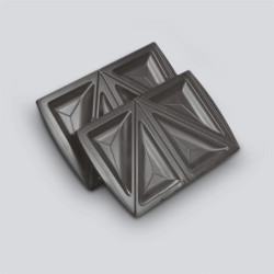 Sandwichera ULTRACOMB SW2801 3 en 1 750W negra